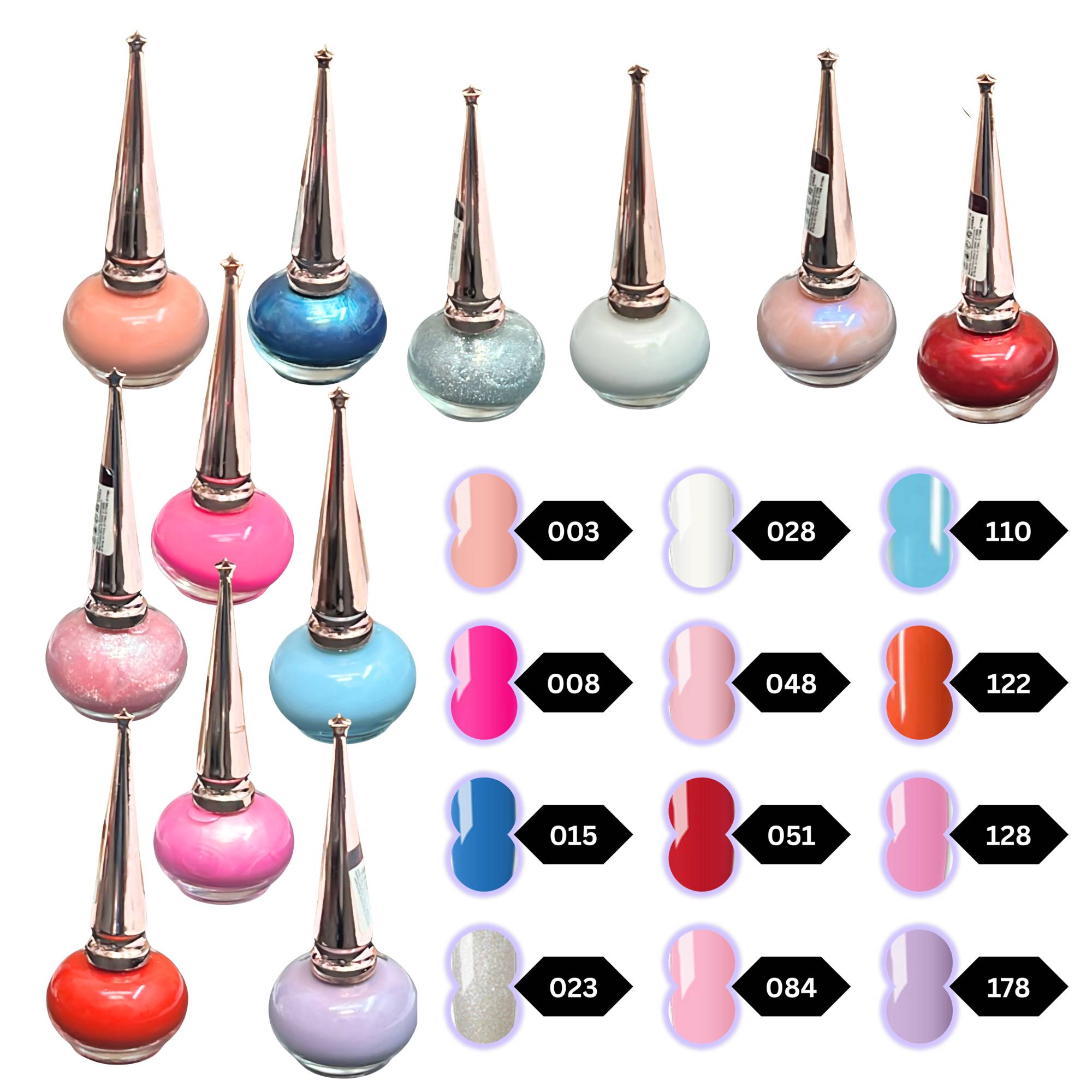 Nail Color 15ml Long Lasting High Shine Nail Polish: 1 Pack Personal Care Holiday Gift makeup Nail Polish main product image