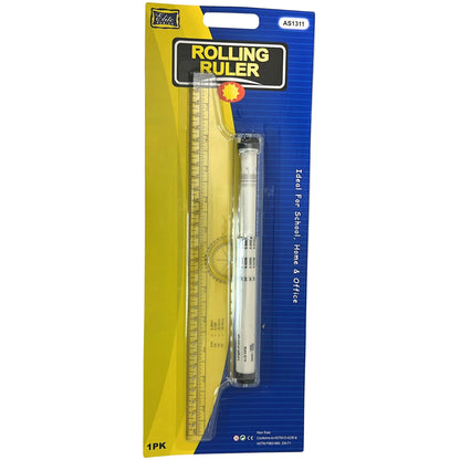 Rolling Ruler for Curved and Straight Lines