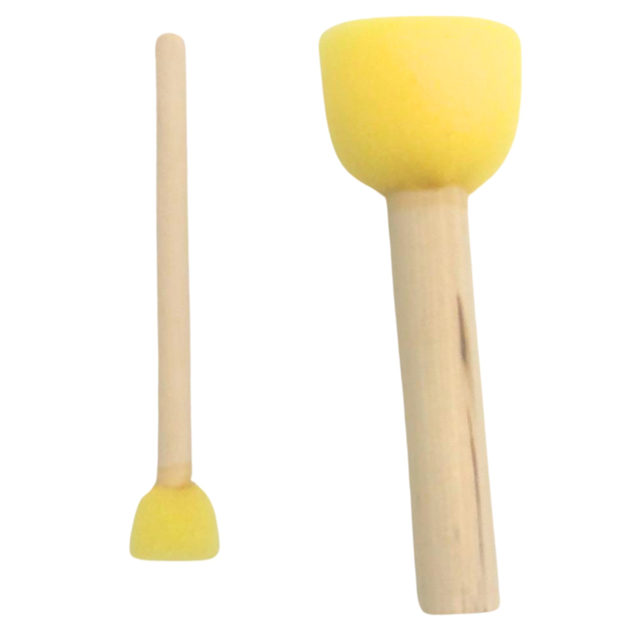 Round Sponges Brush Set: 2 Pack painting dubber foam brush Craft DIY main product image
