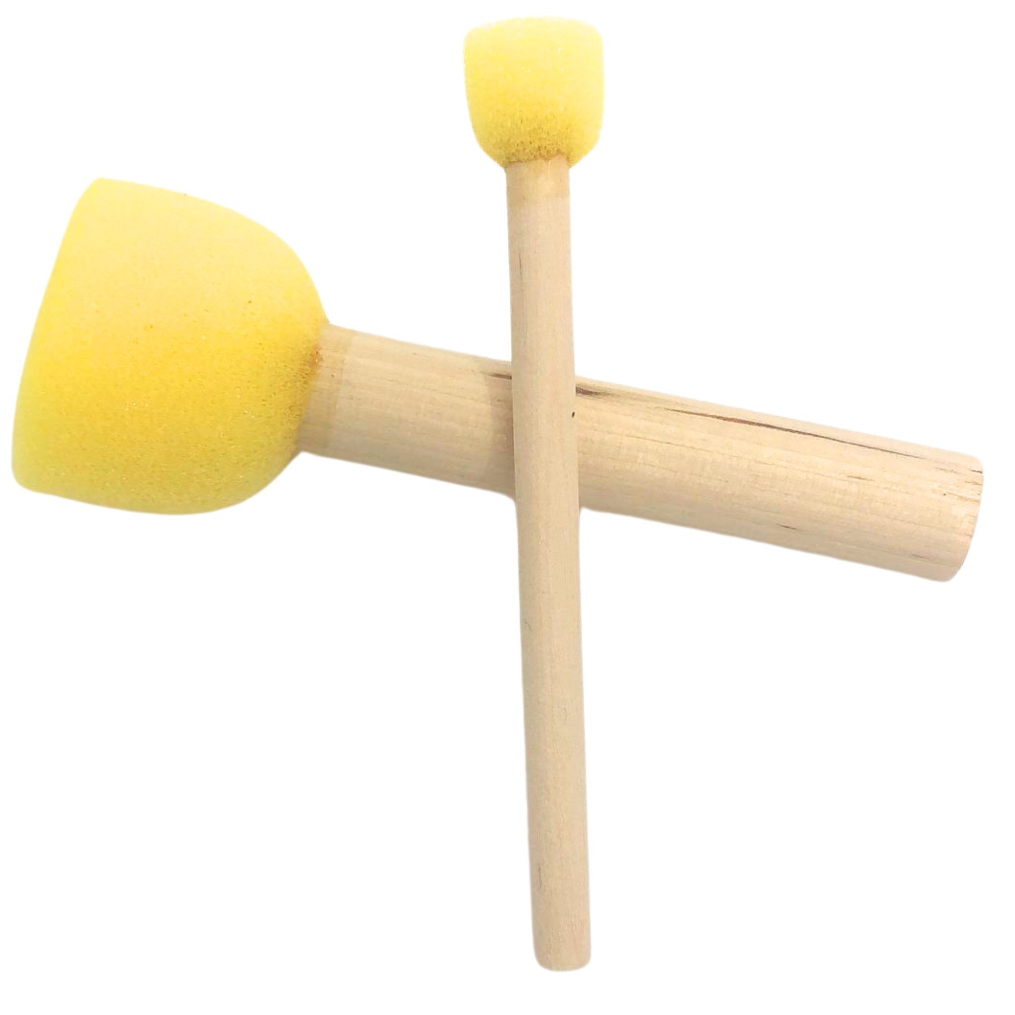 Round Sponges Brush Set: 2 Pack painting dubber foam brush Craft DIY product image 7