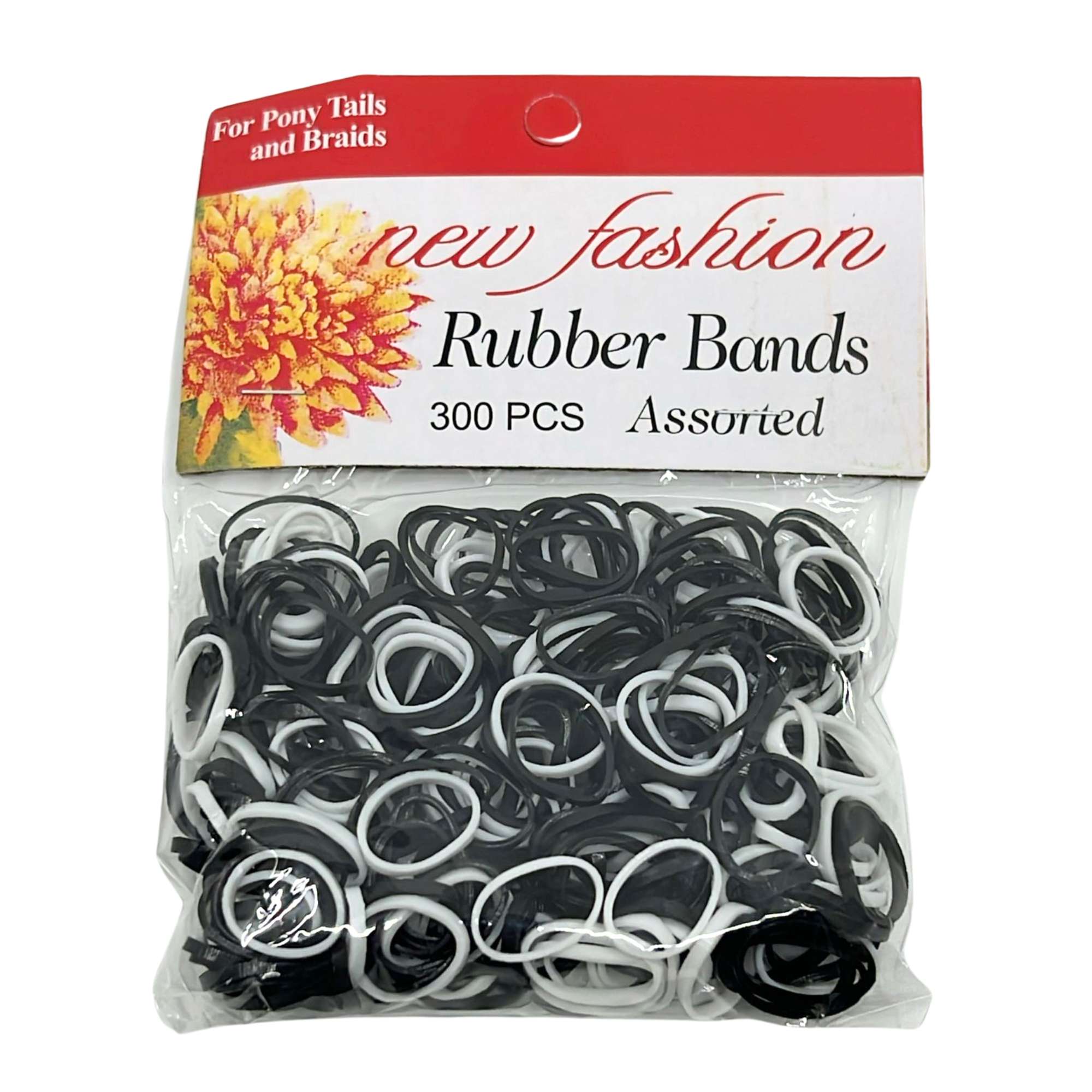 0.5" Rubber Bands for Ponytails & Braids– Hair Elastics: 300 Pack product image 5