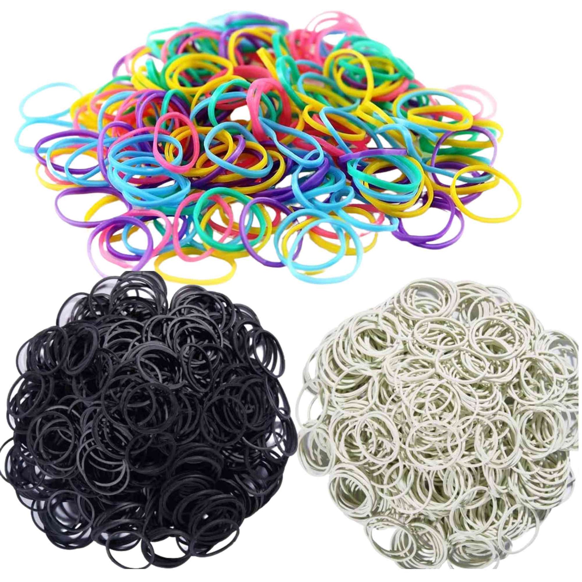 Rubber Bands for Ponytails & Braids– Hair Elastics