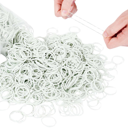 Rubber Bands for Ponytails & Braids– Hair Elastics
