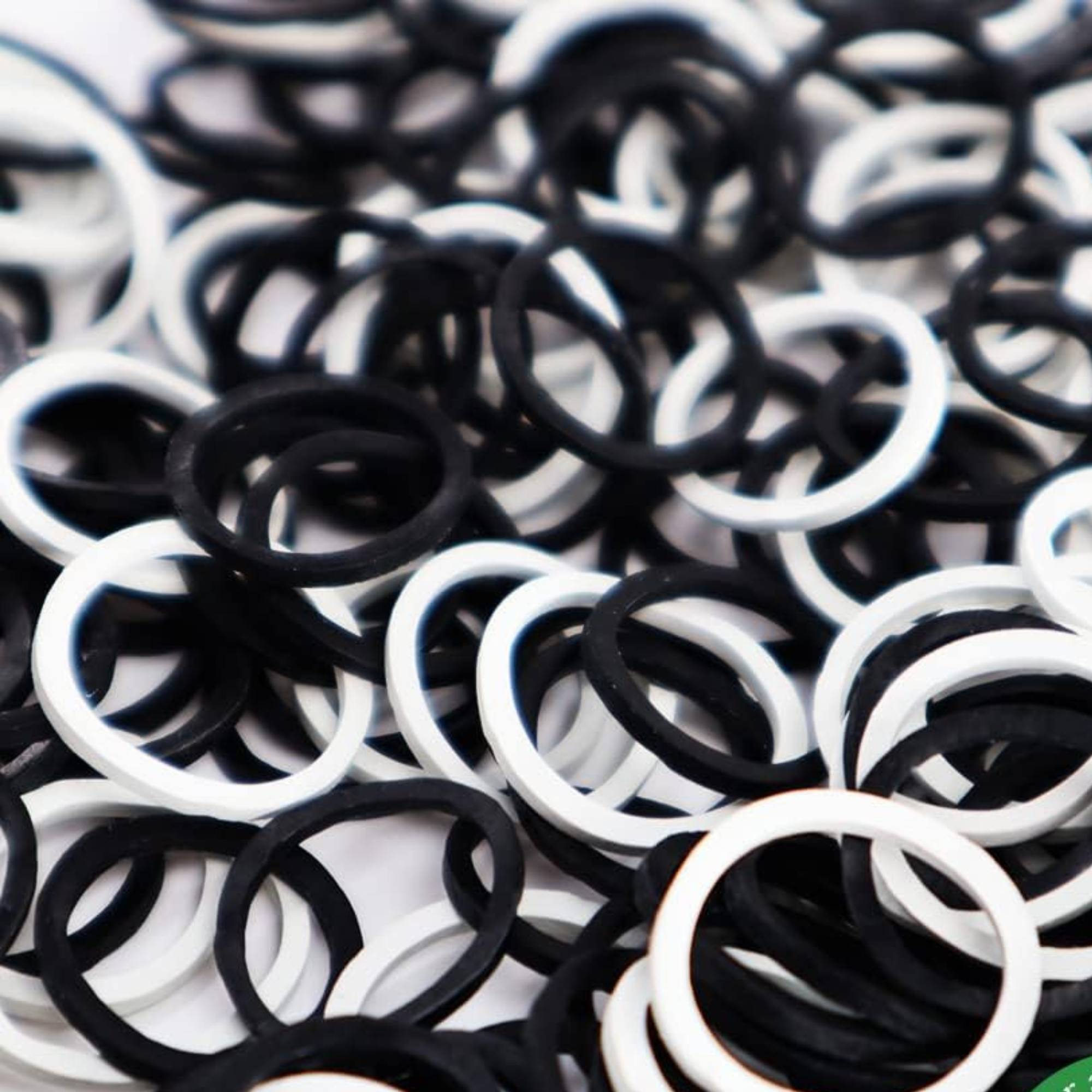 0.5" Rubber Bands for Ponytails & Braids– Hair Elastics: 300 Pack product image 7
