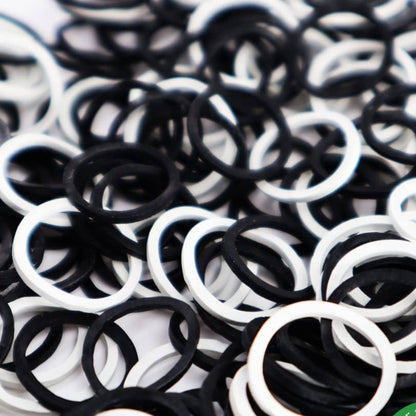 Rubber Bands for Ponytails & Braids– Hair Elastics