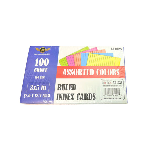 Ruled Index Cards
