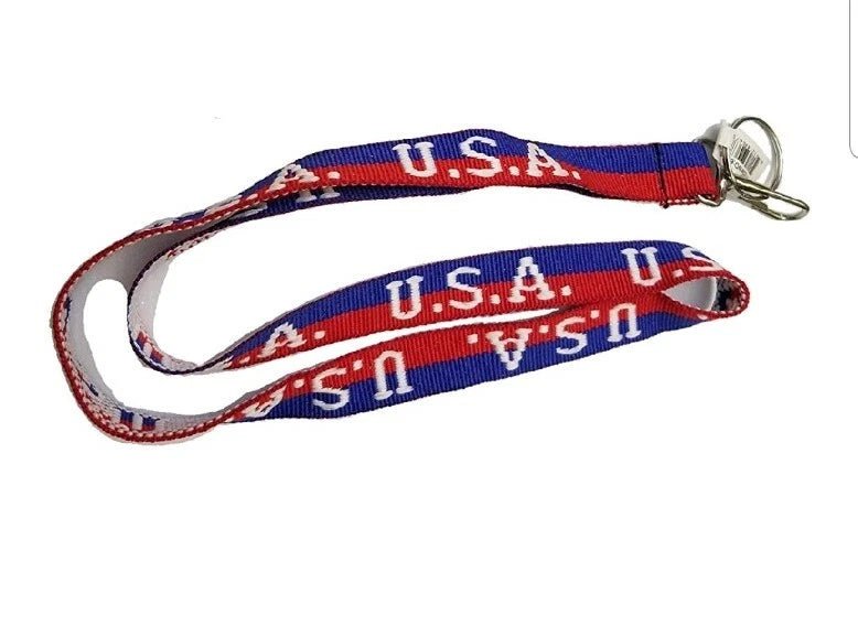 USA Flag Lanyard Keychain with Quick Release – Neck Strap for Keys, 1 Pack Keychain, Novelty & Souvenir Catalog size and
