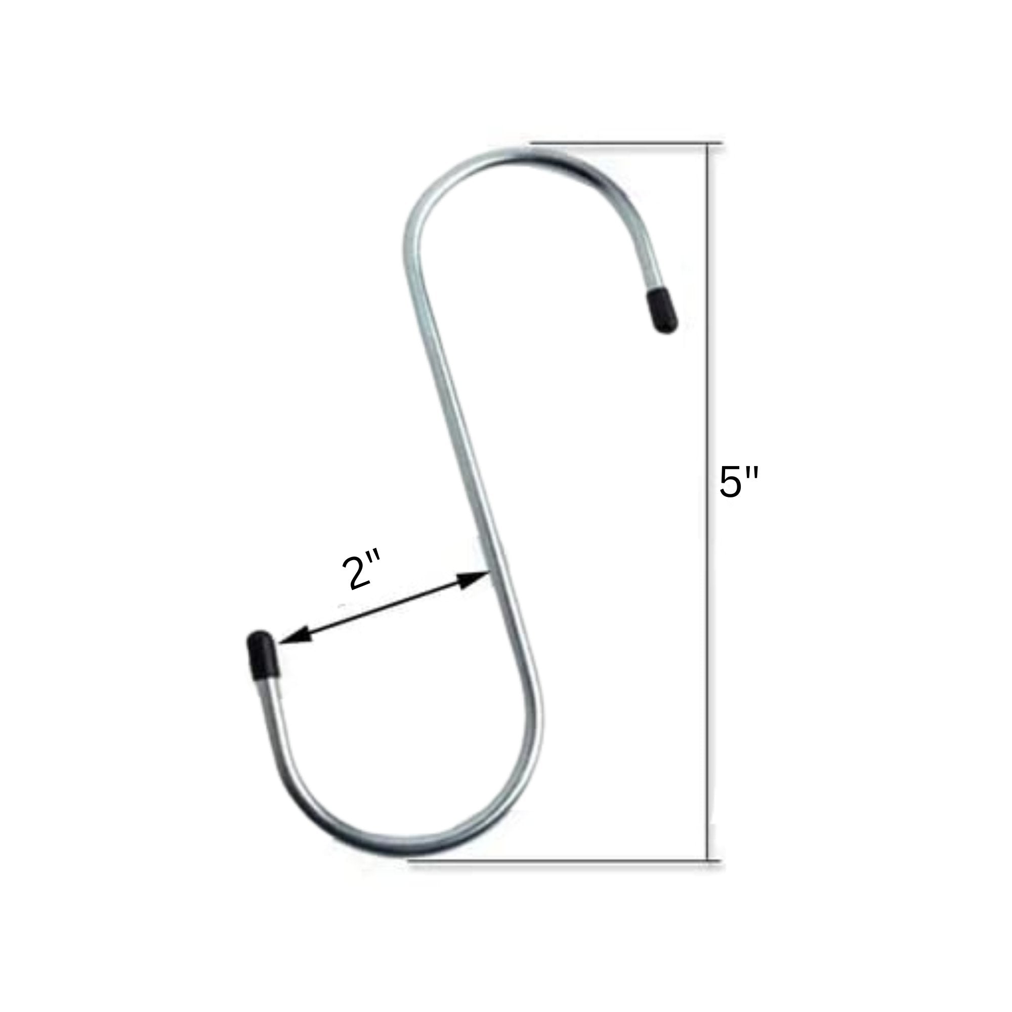 16 6 Stainless Steel 5" Hooks: 3 Pack Utility Hooks Hardware product detail image