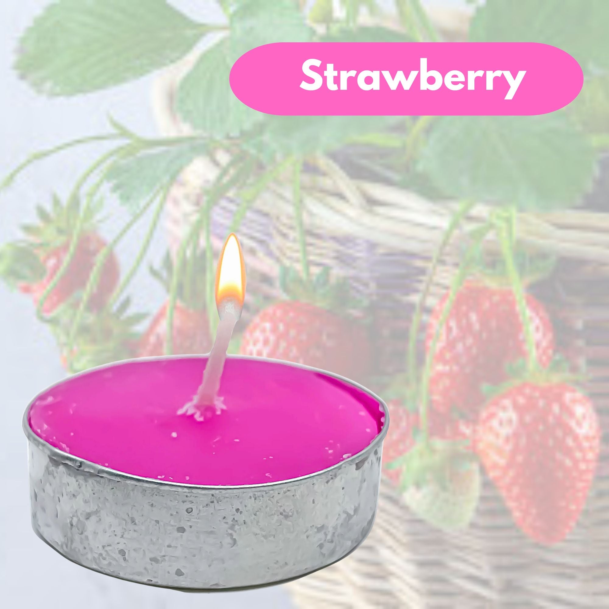 Scented Home Fragrance Tealight Candles: 4 Pack Scented Candle product image 24