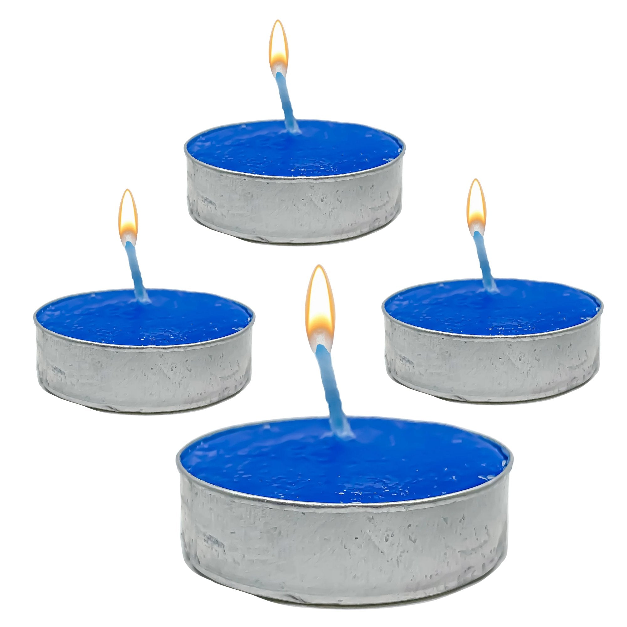Scented Home Fragrance Tealight Candles: 4 Pack Scented Candle lifestyle use image