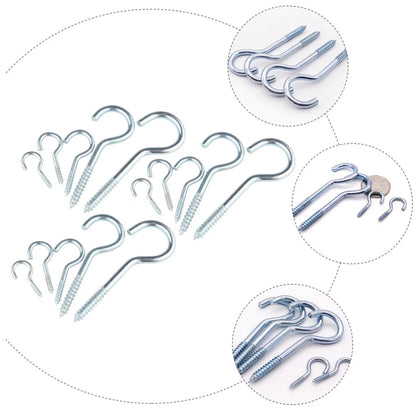 Sizes of Screw-In Ceiling Hooks
