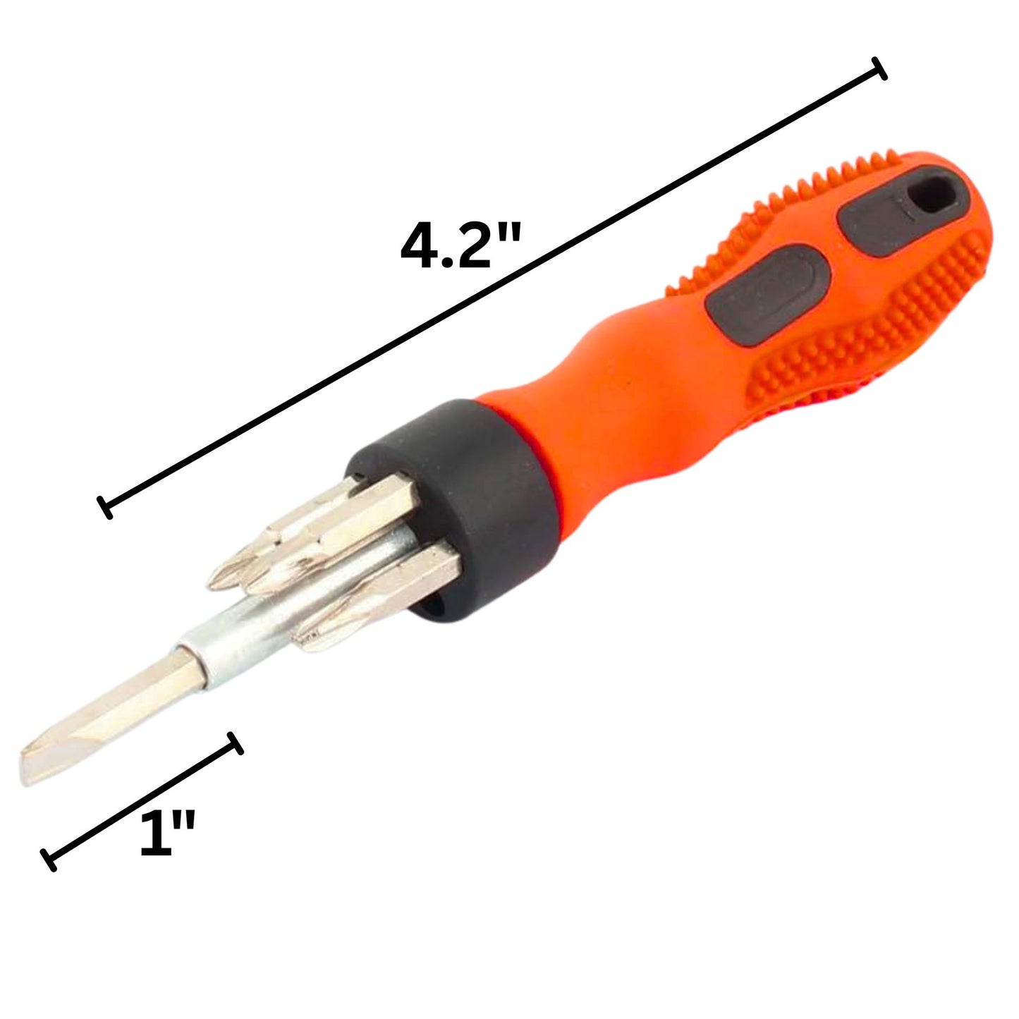 Screwdriver  with Hyper Tough Soft Grip