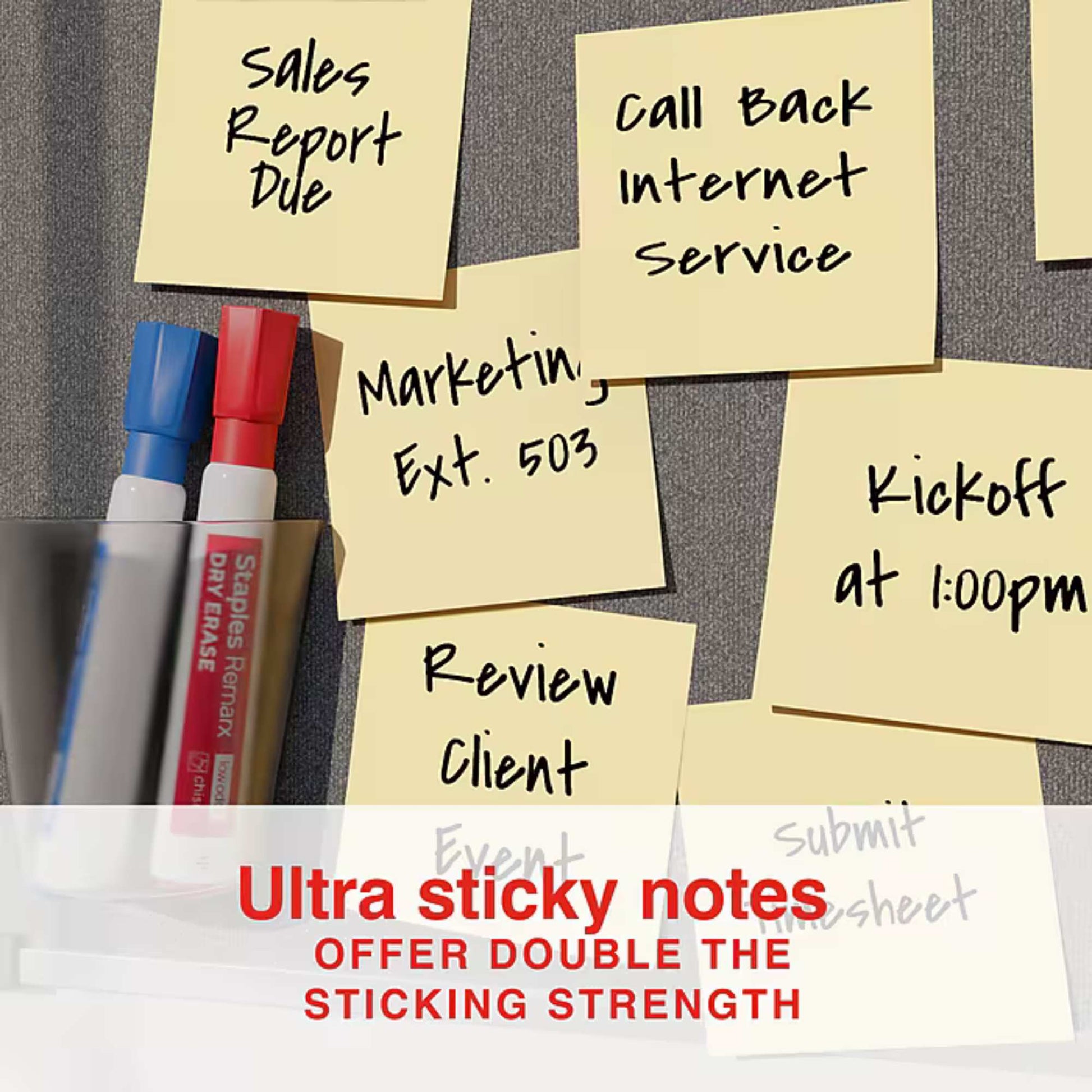 Self Adhesive Notes  Sticky pads for Quick Reminders and Organization 6Packs
