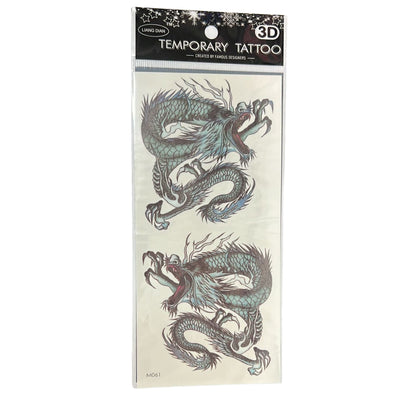 Unisex Colored Semi Permanent/Temporary Long-Lasting Tattoo