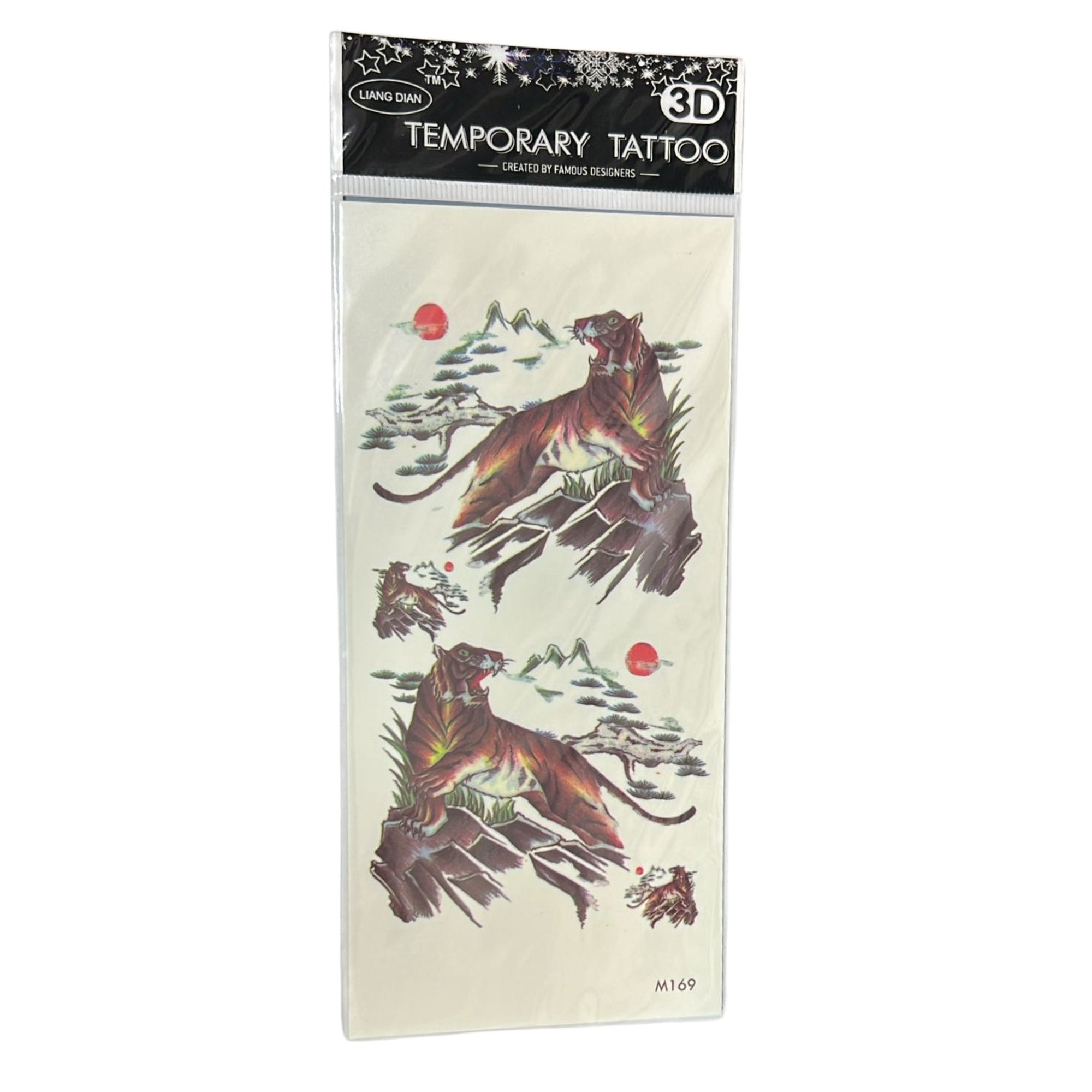 Unisex Colored Semi Permanent/Temporary Long Lasting Tattoo: 1 Pack Temporary Tattoos Tattos product image 6