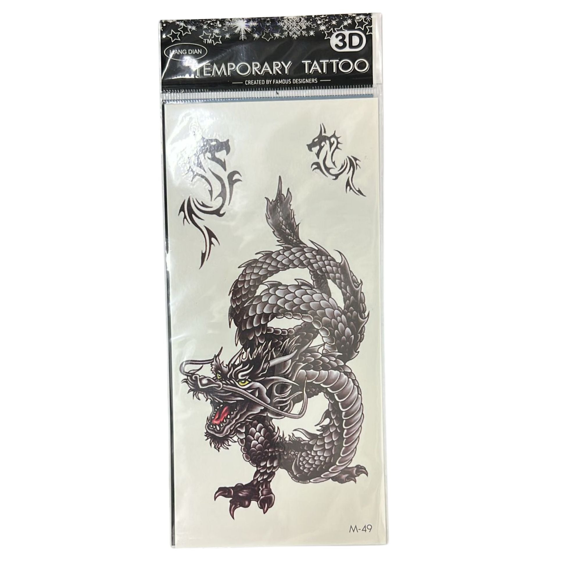 Unisex Colored Semi Permanent/Temporary Long Lasting Tattoo: 1 Pack Temporary Tattoos Tattos product image 7