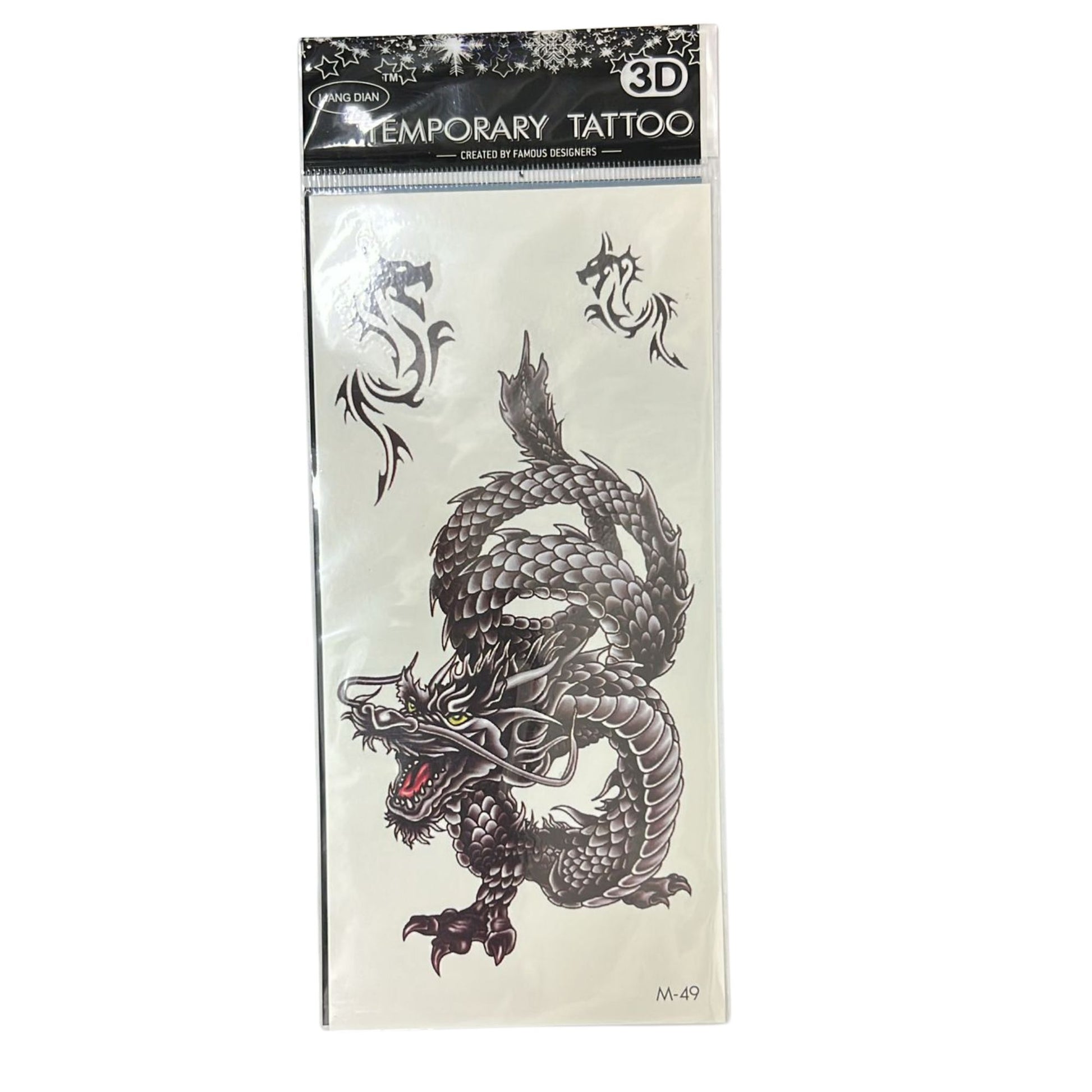 Unisex Colored Semi Permanent/Temporary Long-Lasting Tattoo