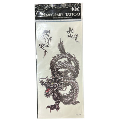 Unisex Colored Semi Permanent/Temporary Long-Lasting Tattoo