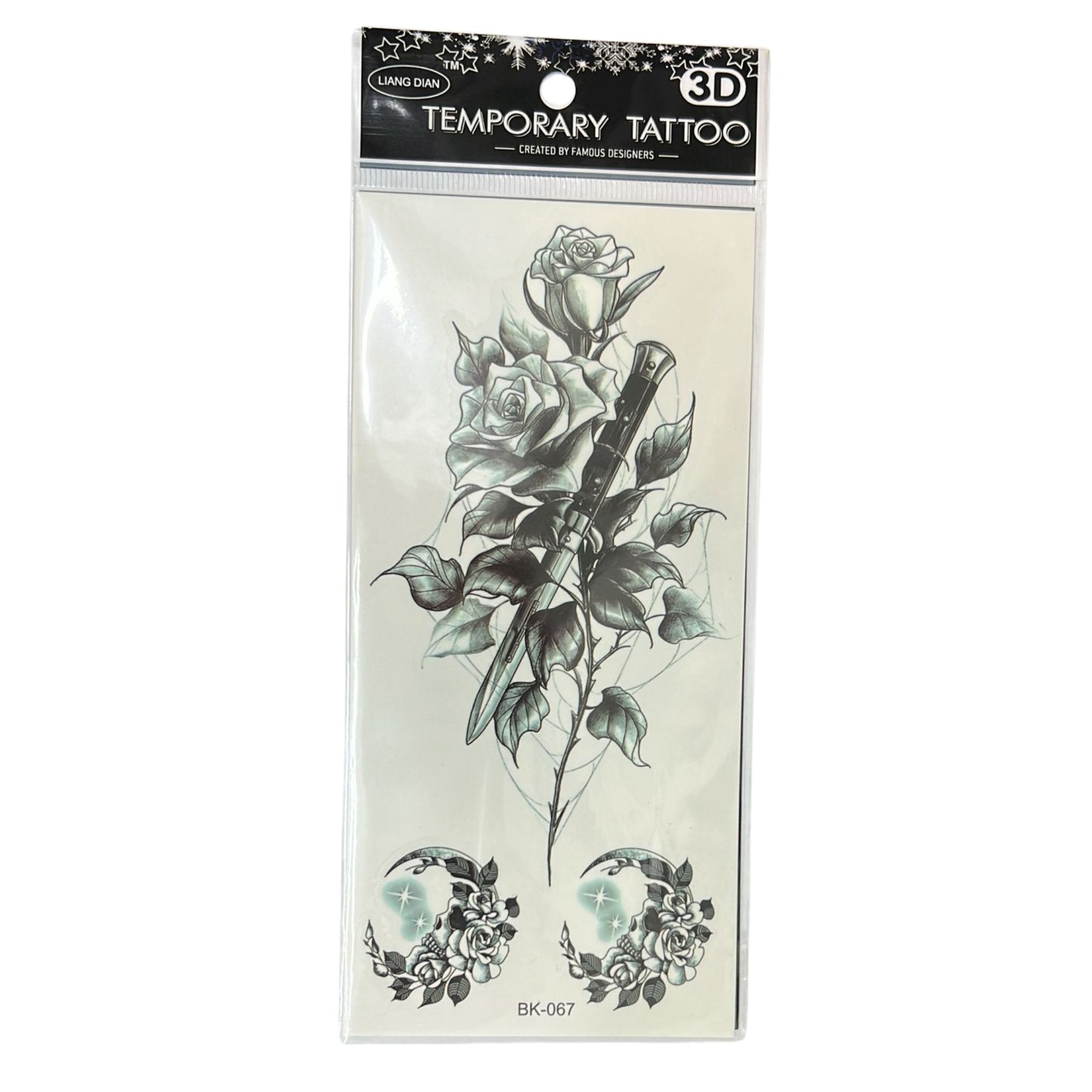 Semi Permanent/Temporary Tattoos for Women: 1 Pack Tattoos Tattos lifestyle use image