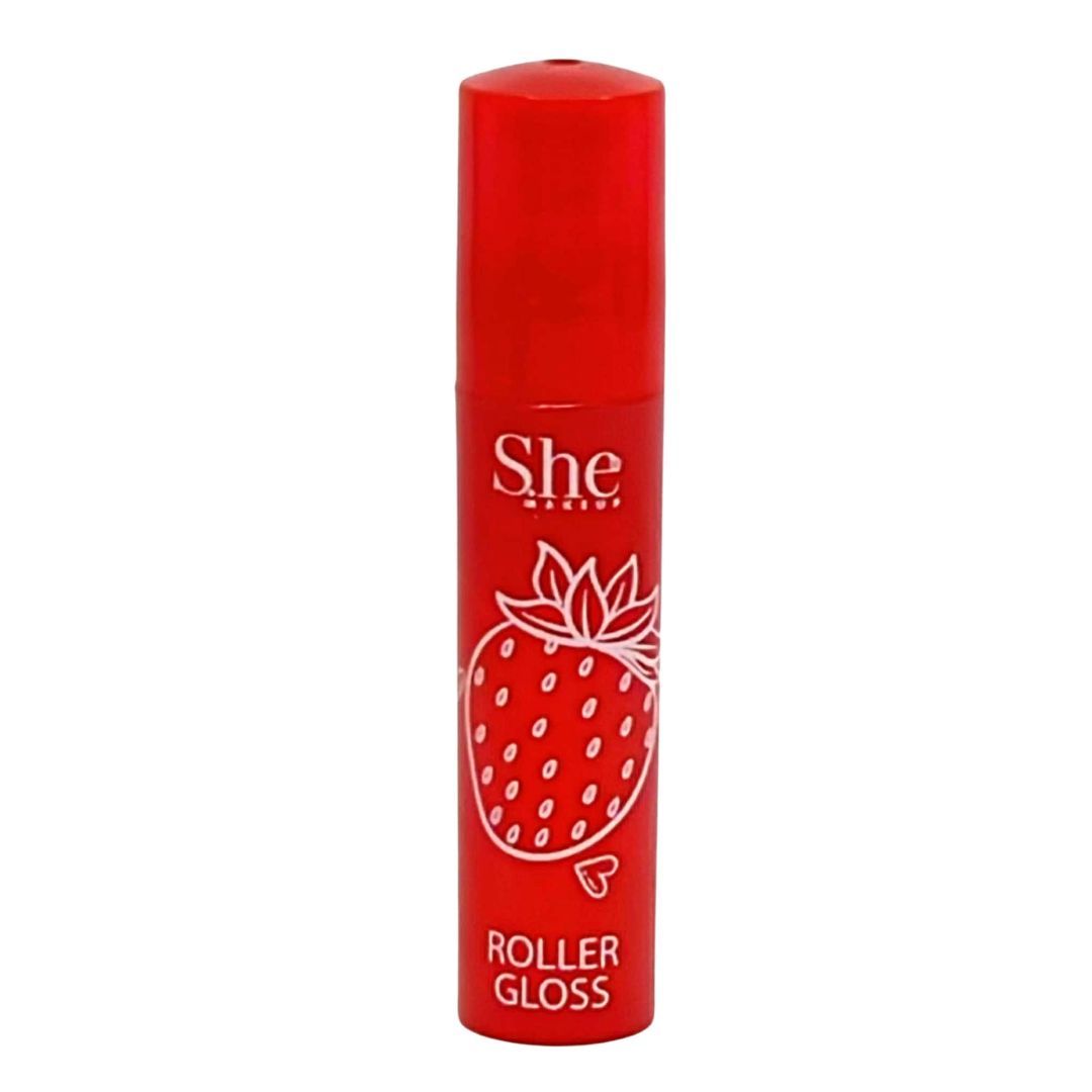 She Makeup Clear Lip Gloss with Flavor Scents