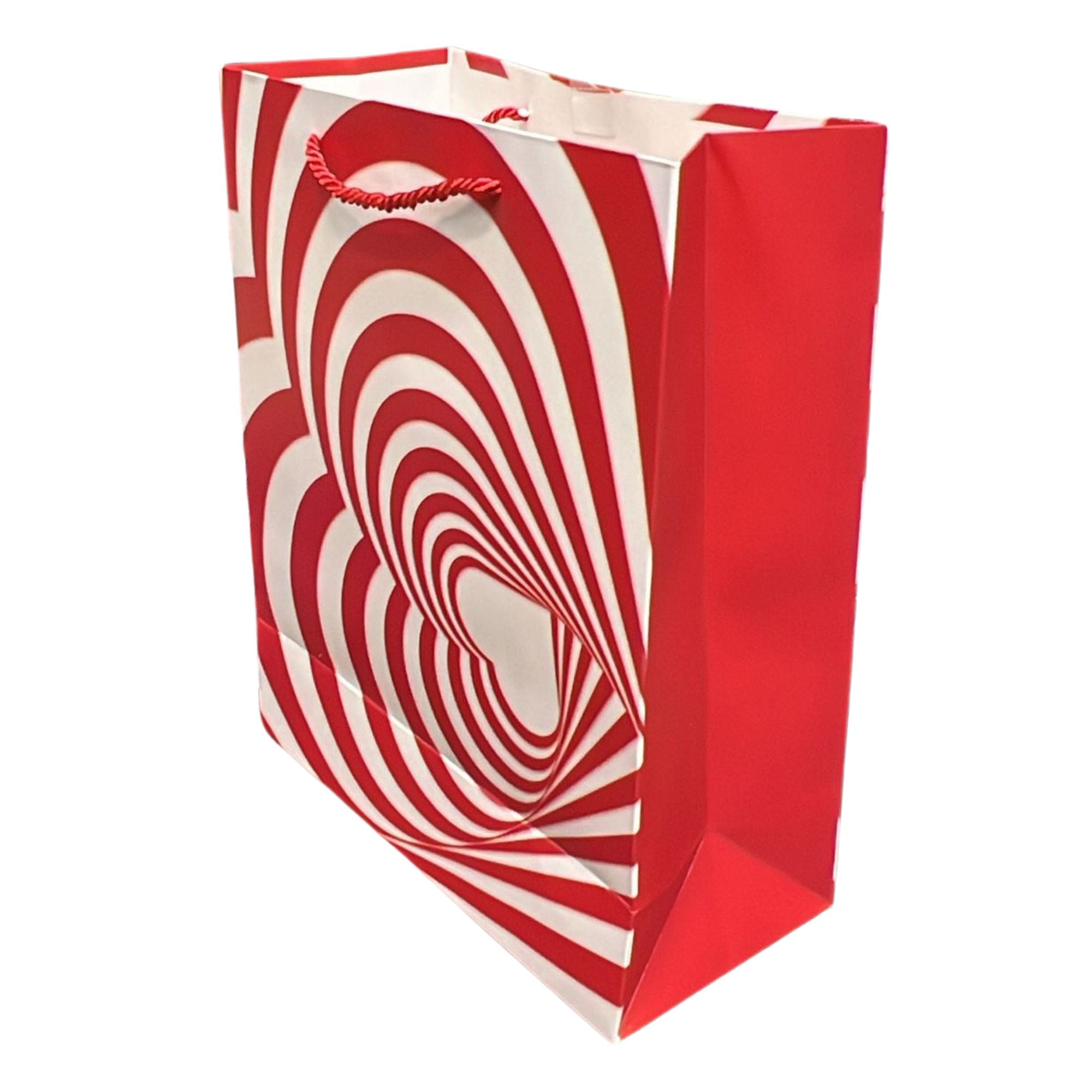 Shiny Red Glittery Valentines Day 10x13 Gift Bag: 1 Pack Gift Bags Gift Bag Valentine product image 18