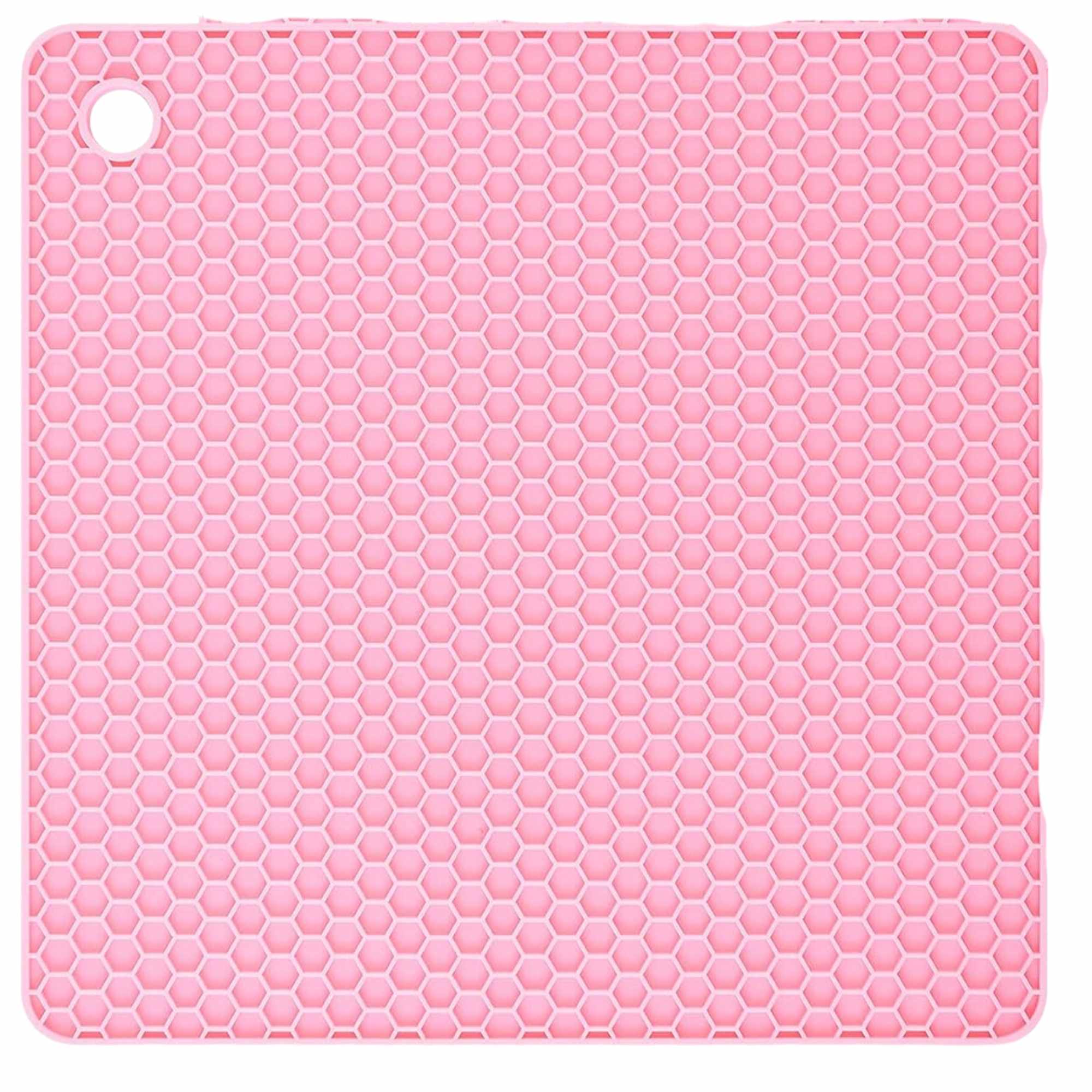 7" Square Silicone Placemat & Holder: 1 Pack Trivets Kitchen Accessories product image 5