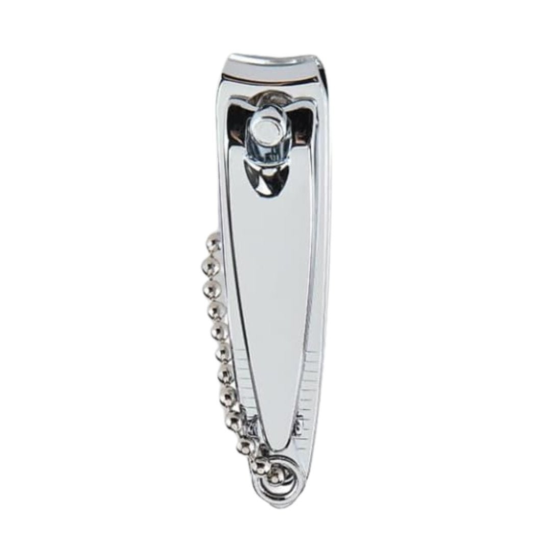 2" Silver Fingernail Clipper with Chain: 1 Pack Nail CLippers beauty and personal Nails Tools main product image