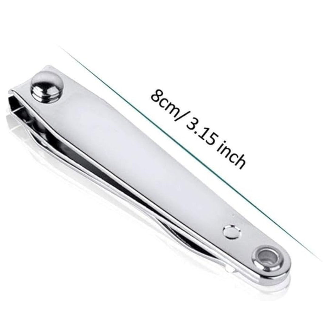 3" Silver Toe Nail Clipper: 1 Pack Nail CLippers beauty and personal Nails Tools size and feature image