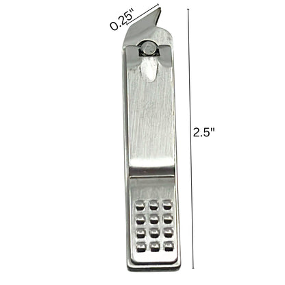  Stainless Steel Slanted Nail Clipper