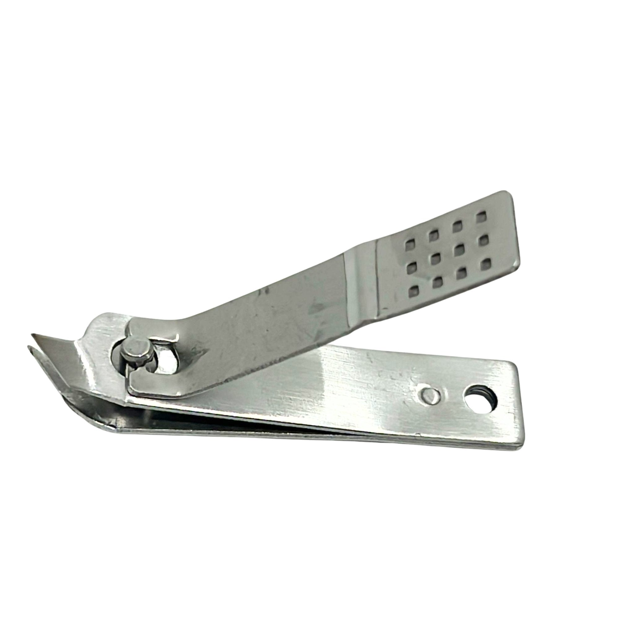 2.5" Stainless Steel Slanted Nail Clipper: 1 Pack Nail CLippers beauty and personal Nails size and feature image