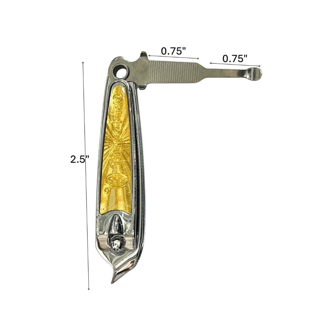 2.5" Slanted Tip Nail Clipper: 1 Pack Nail Clippers beauty and personal Nails Tools product detail image