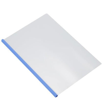 Slide Grip Report Covers – Letter Size – Clear Front & Back with Sliding Bar