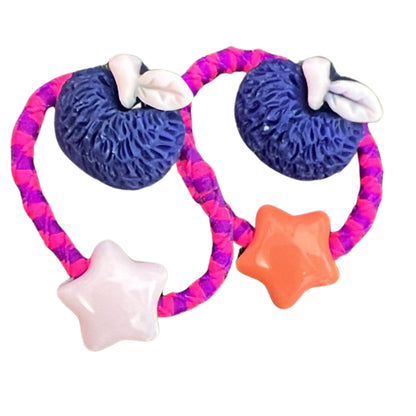 Pair of Small Apple-Shaped Hair Bands