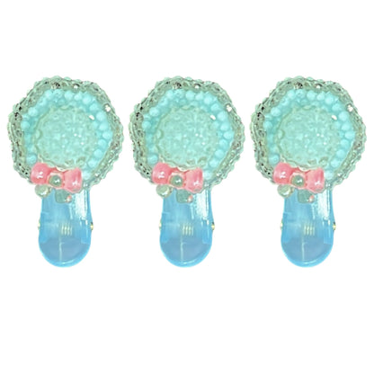 Small Flower Baby Hair Clips