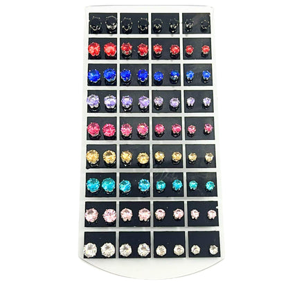 Small Size Colorful Stud Earrings for Girls