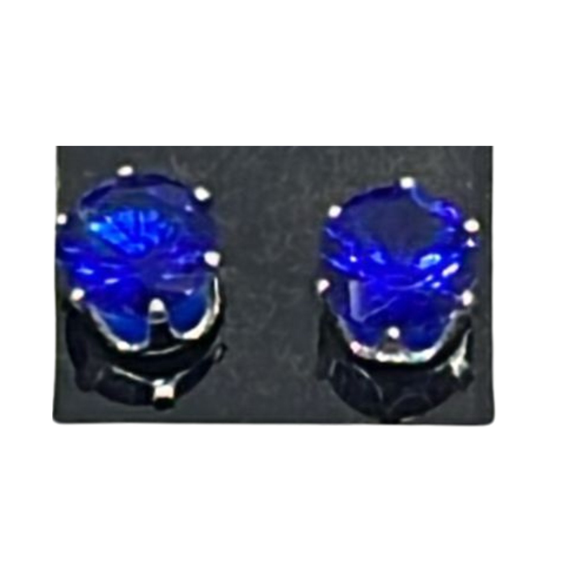 0.23" Small Size Colorful Stud Earrings for Girls: 1 Pair lifestyle use image