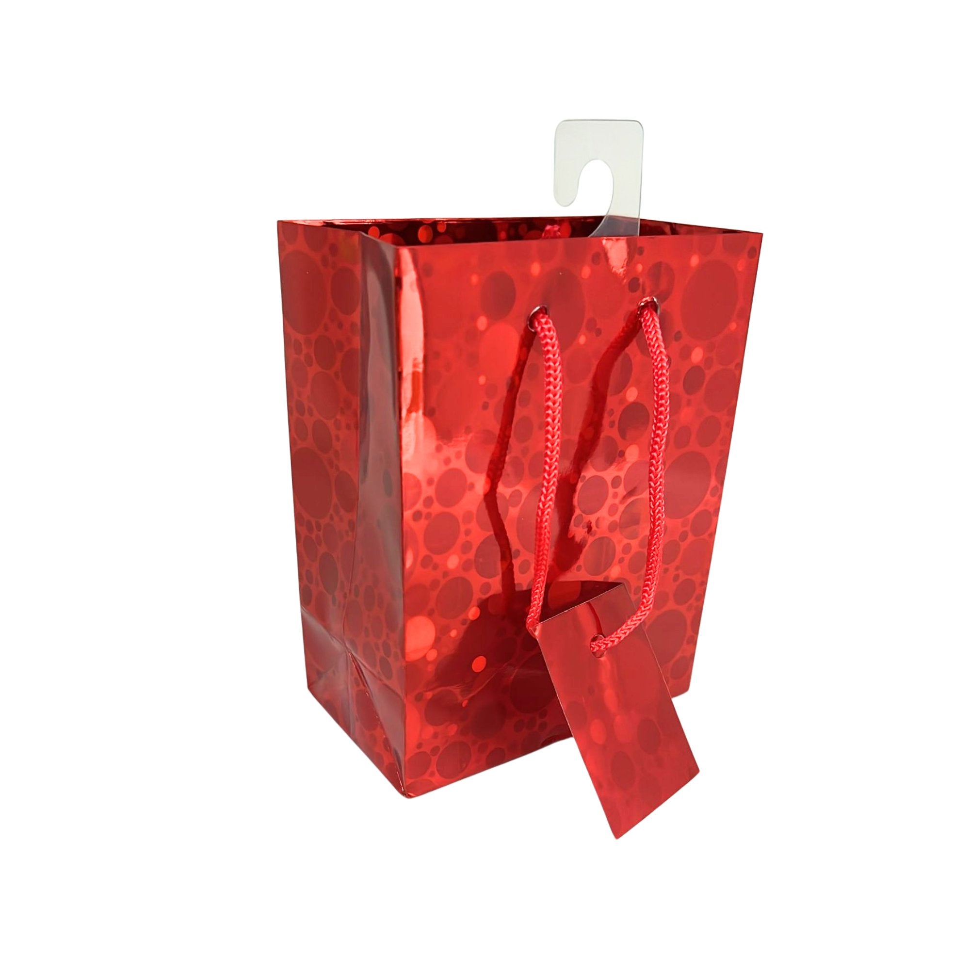 Small Foil & Holographic Gift Bags – 5.5 x 4.5 x 3 Inches: 2 Pack Party Bag product image 6