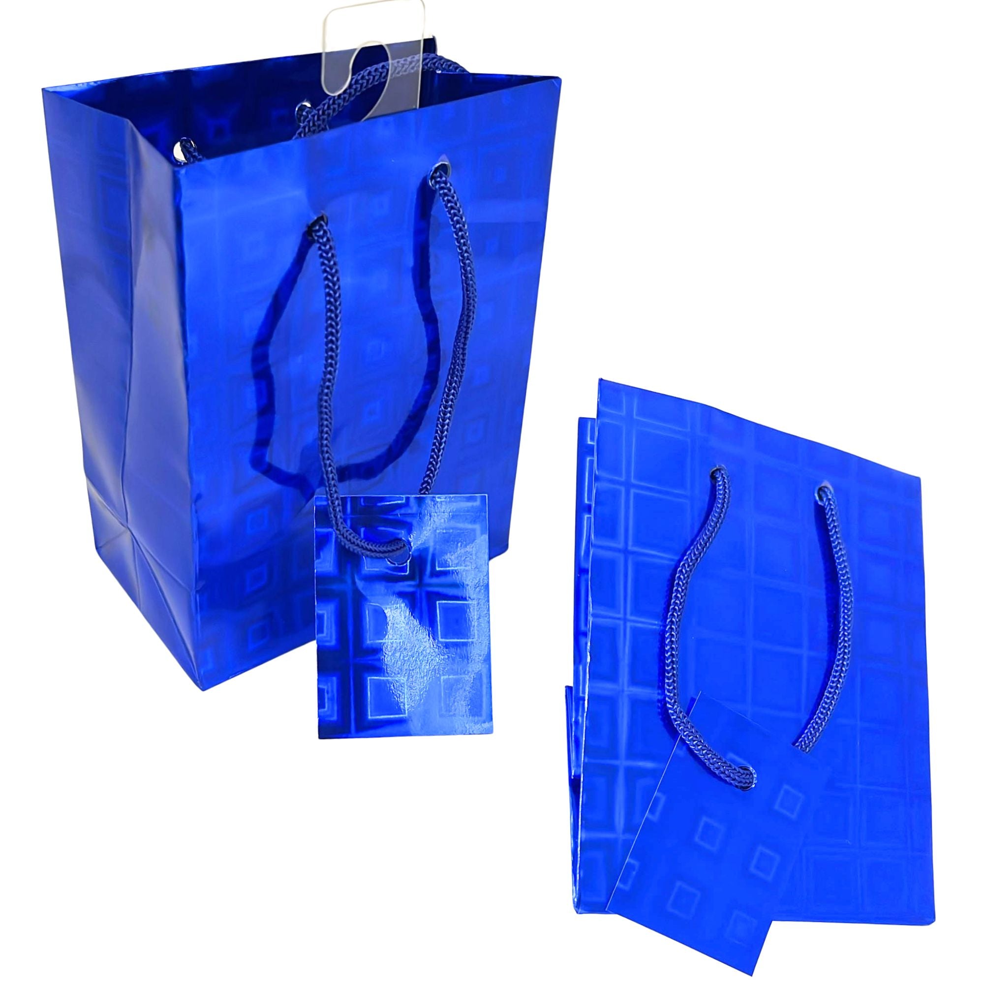 Small Foil & Holographic Gift Bags – 5.5 x 4.5 x 3 Inches: 2 Pack Party Bag product image 9