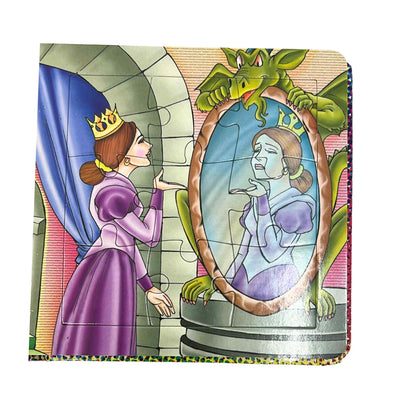 Snow White & Seven Dwarfs Jigsaw Puzzle Book. | Storybook Adventure all-in-one