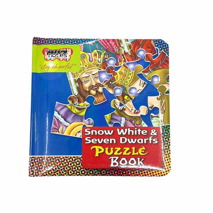Snow White & Seven Dwarfs Jigsaw Puzzle Book. | Storybook Adventure all-in-one