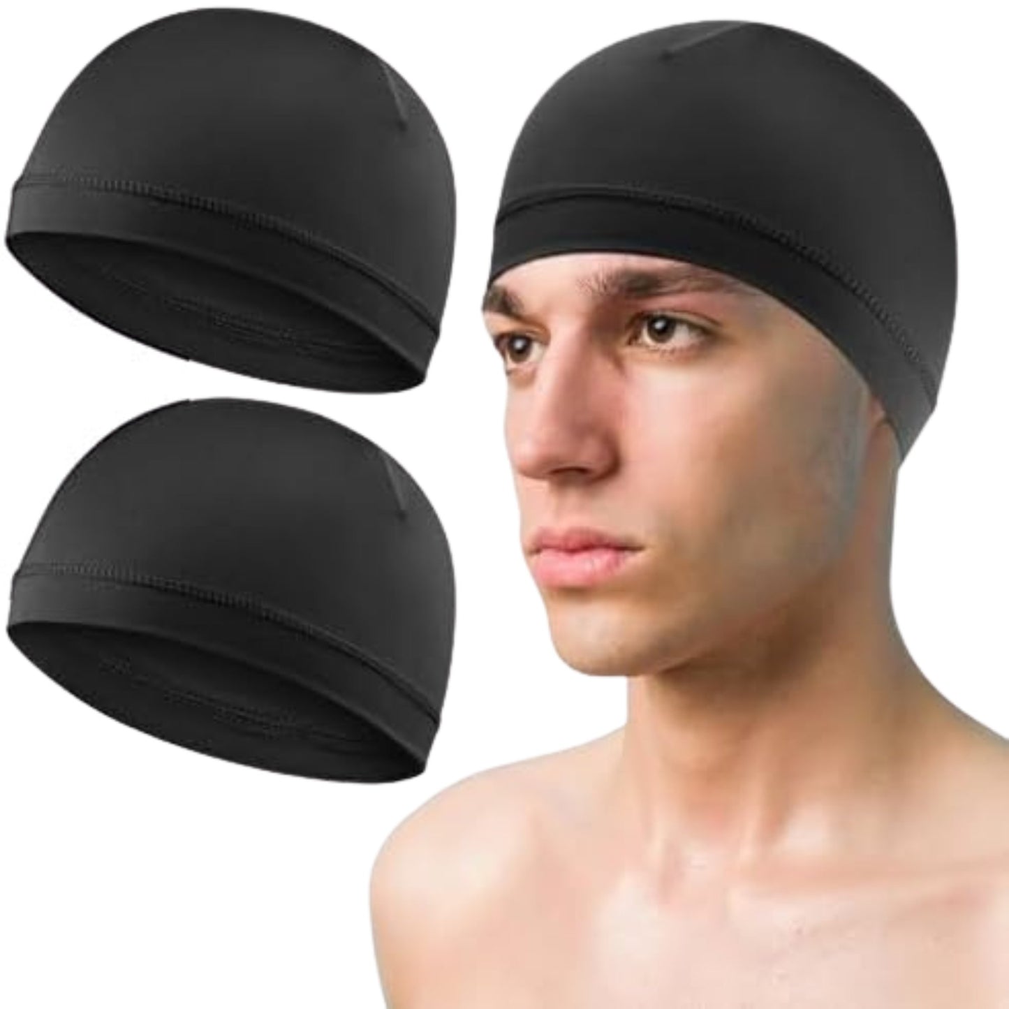Fits All Spandex Skull Cap