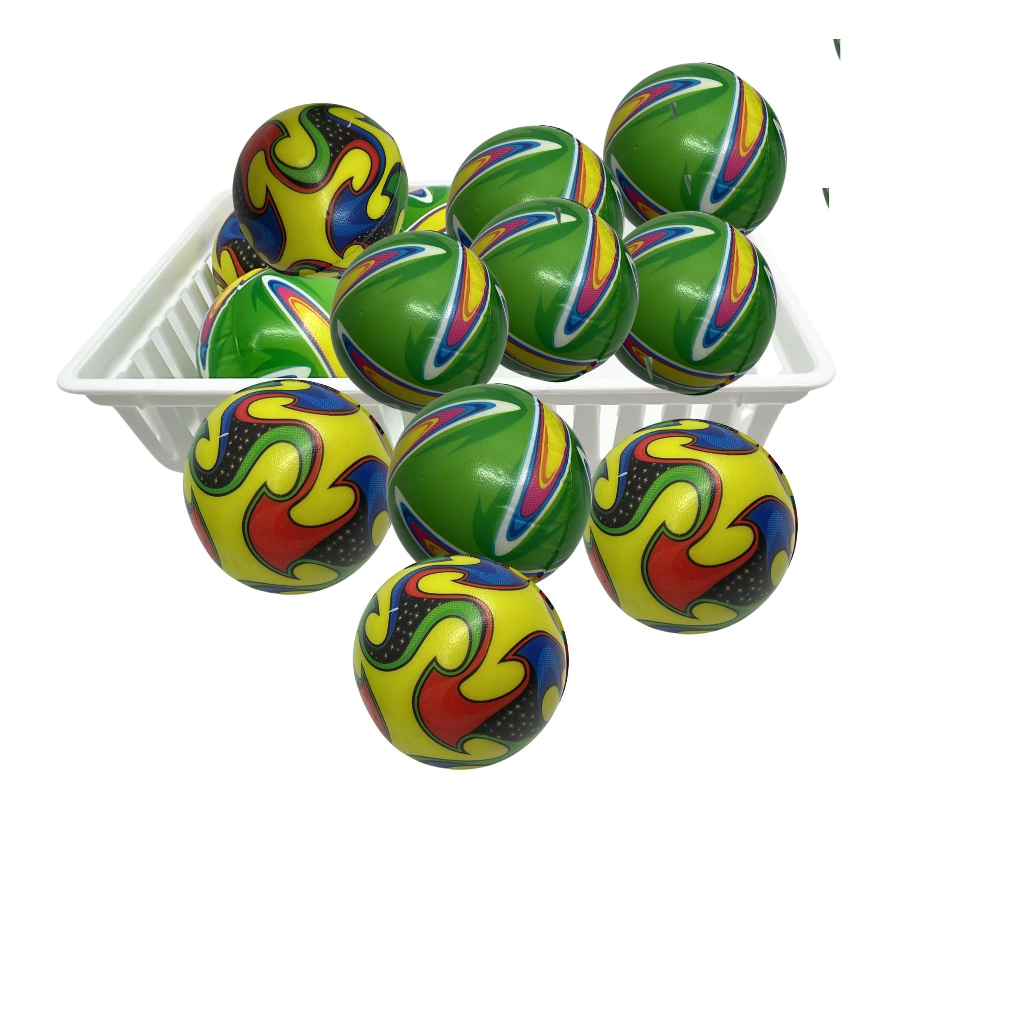 3" Soft Mini Balls for Kids – Fun Patterned Designs, Color & Design May Vary: 1 Pack Bouncy Balls Holidays Gift Toys product