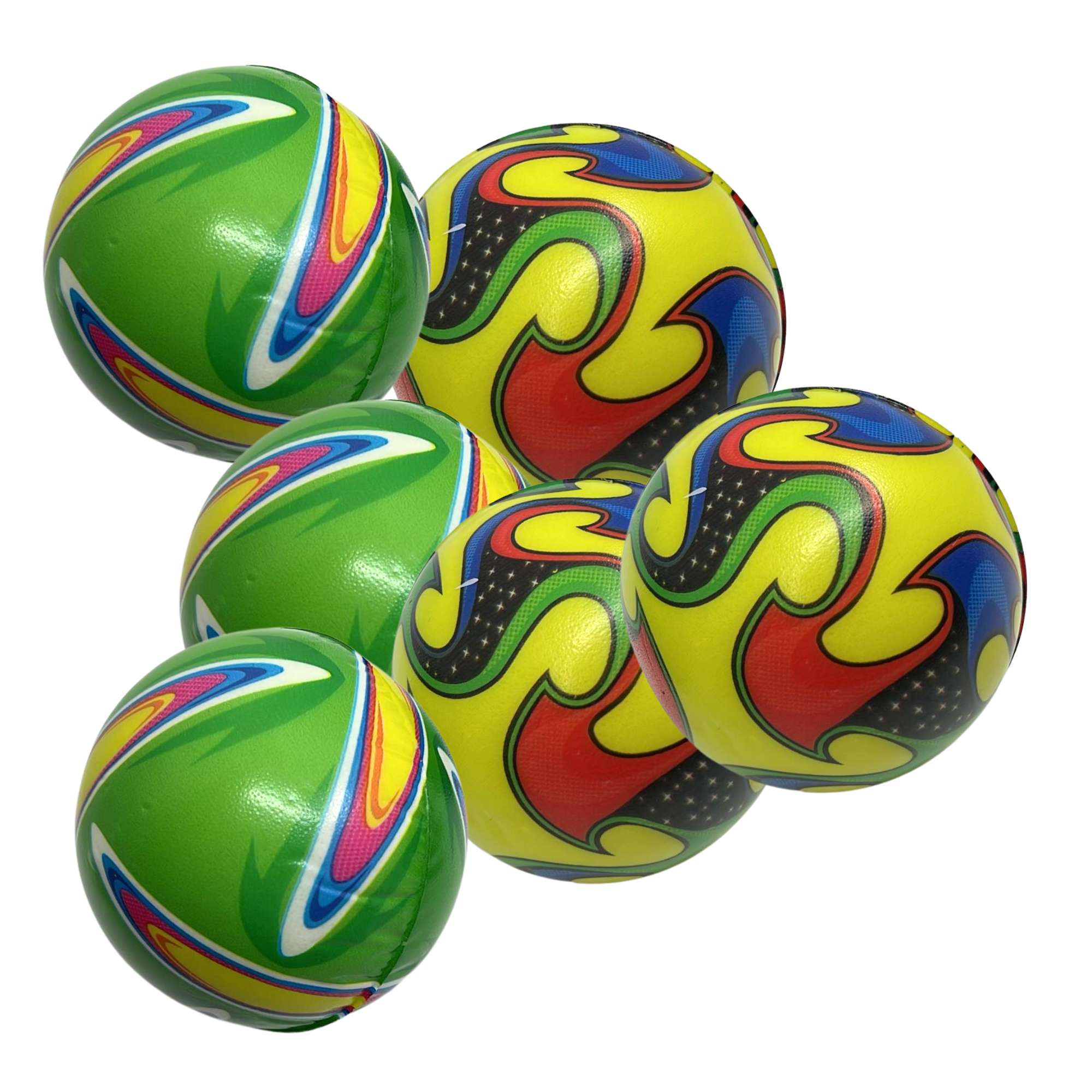 3" Soft Mini Balls for Kids – Fun Patterned Designs, Color & Design May Vary: 1 Pack Bouncy Balls Holidays Gift Toys product