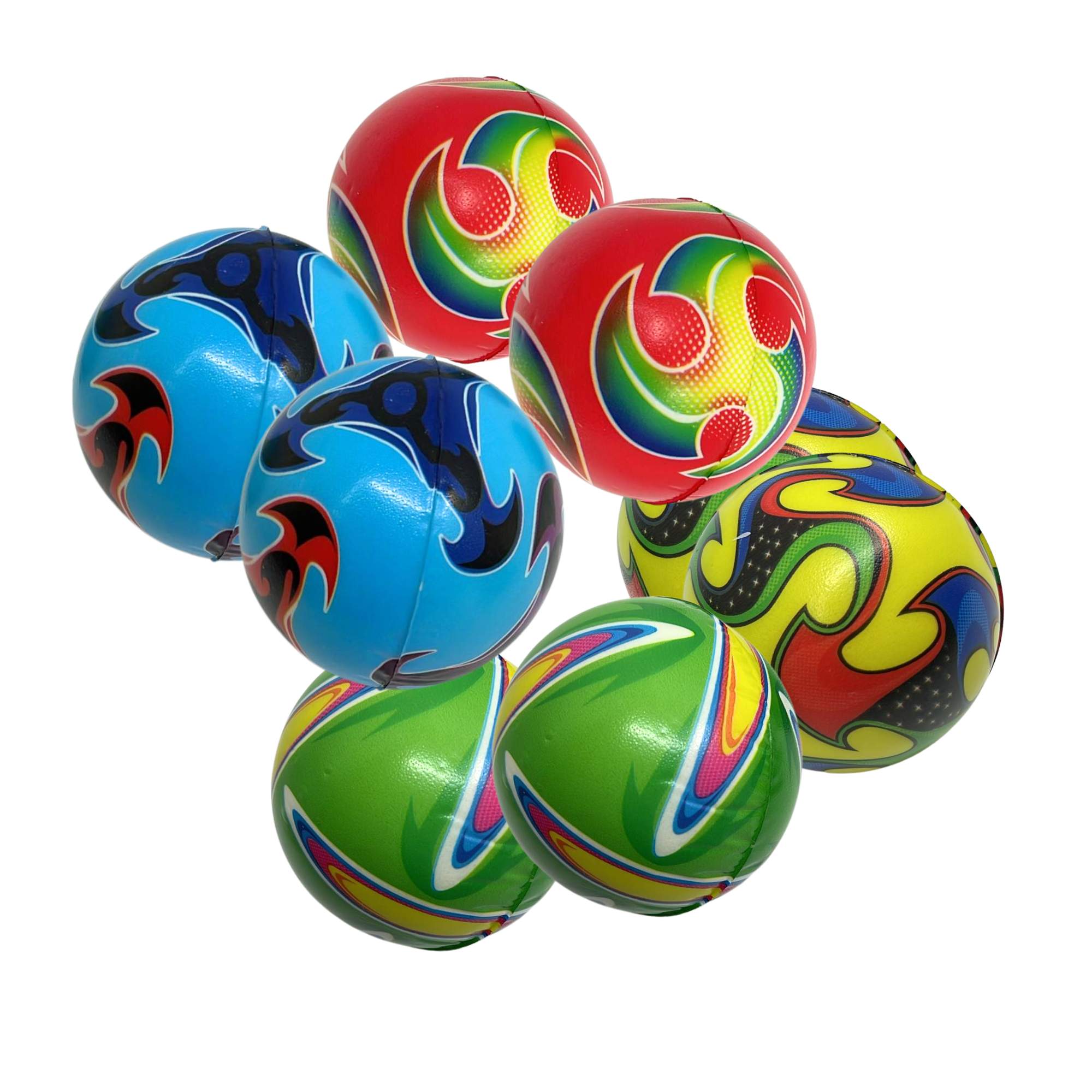 3" Soft Mini Balls for Kids – Fun Patterned Designs, Color & Design May Vary: 1 Pack Bouncy Balls Holidays Gift Toys product