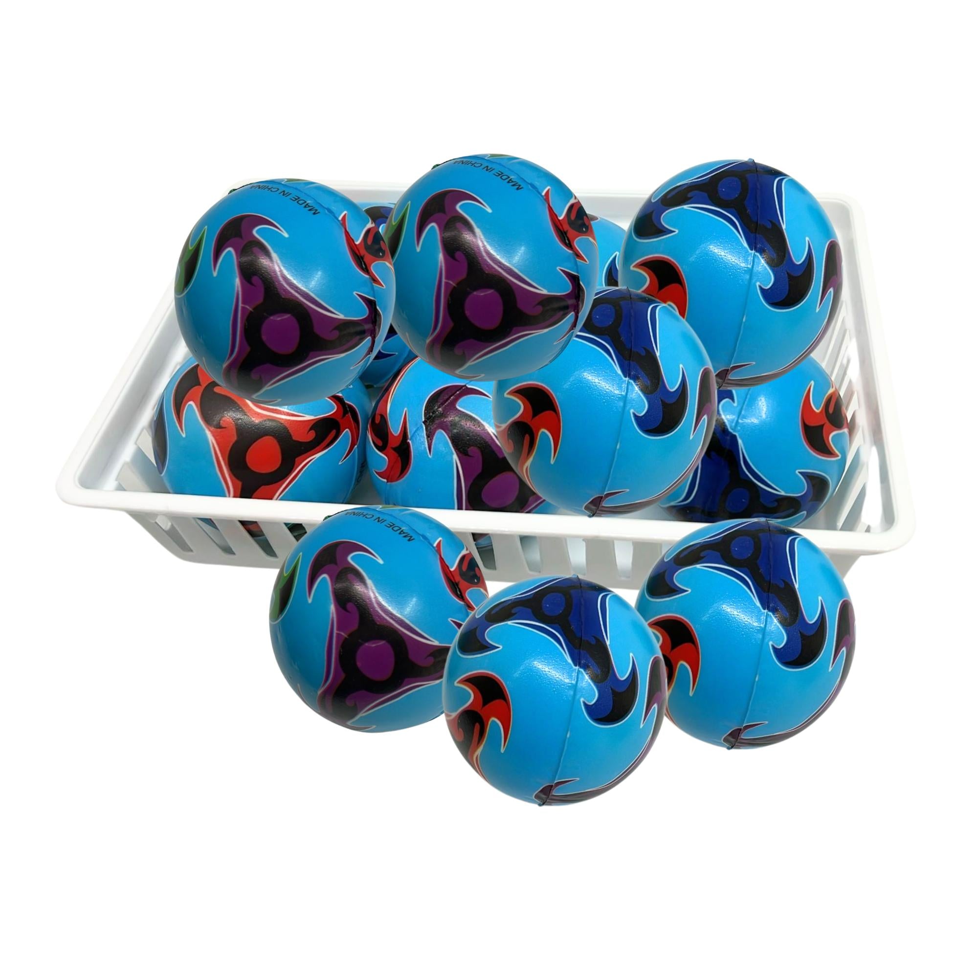 3" Soft Mini Balls for Kids – Fun Patterned Designs, Color & Design May Vary: 1 Pack Bouncy Balls Holidays Gift Toys