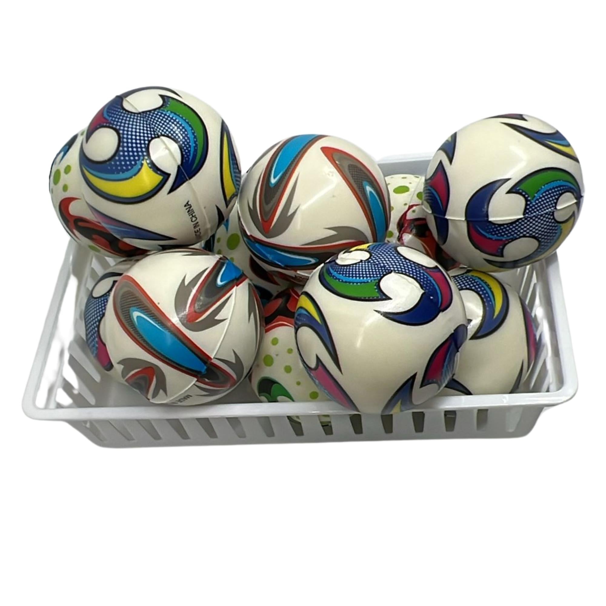 3" Soft Mini Balls for Kids – Fun Patterned Designs, Color & Design May Vary: 1 Pack Bouncy Balls Holidays Gift Toys product