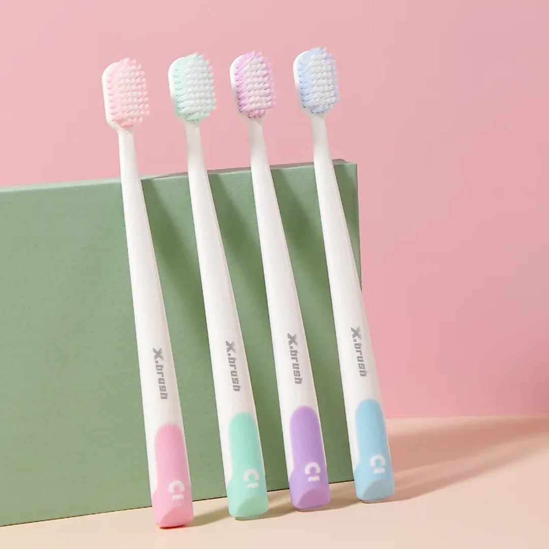 X. brush Soft Toothbrush with travel case: 1CT Toothbrushes Dental product image 9