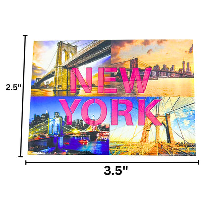 Souvenir New York Plate – Decorative Metal Sign for Art, Crafts, Gifts & Home Décor