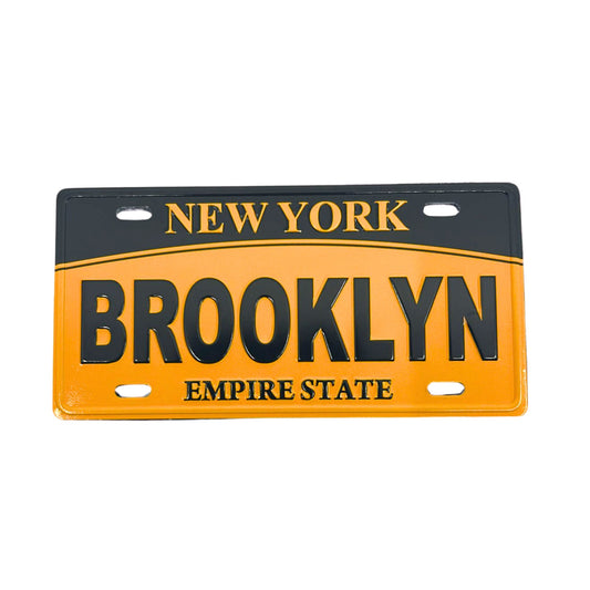 Souvenir New York Plate – Decorative Metal Sign for Art, Crafts, Gifts & Home Décor