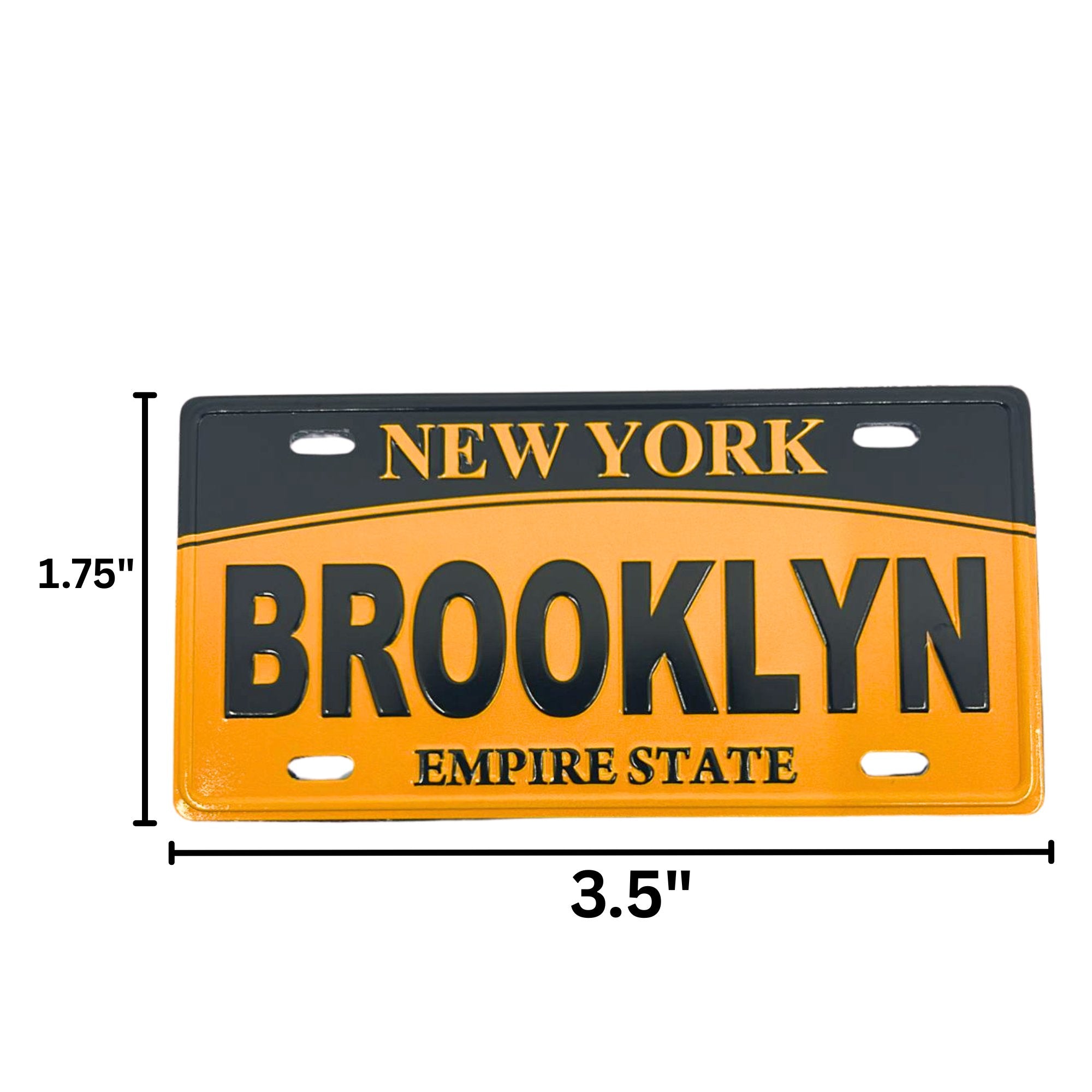Souvenir New York Plate – Decorative Metal Sign for Art, Crafts, Gifts 1 Pack Souvenir License Plate product detail image